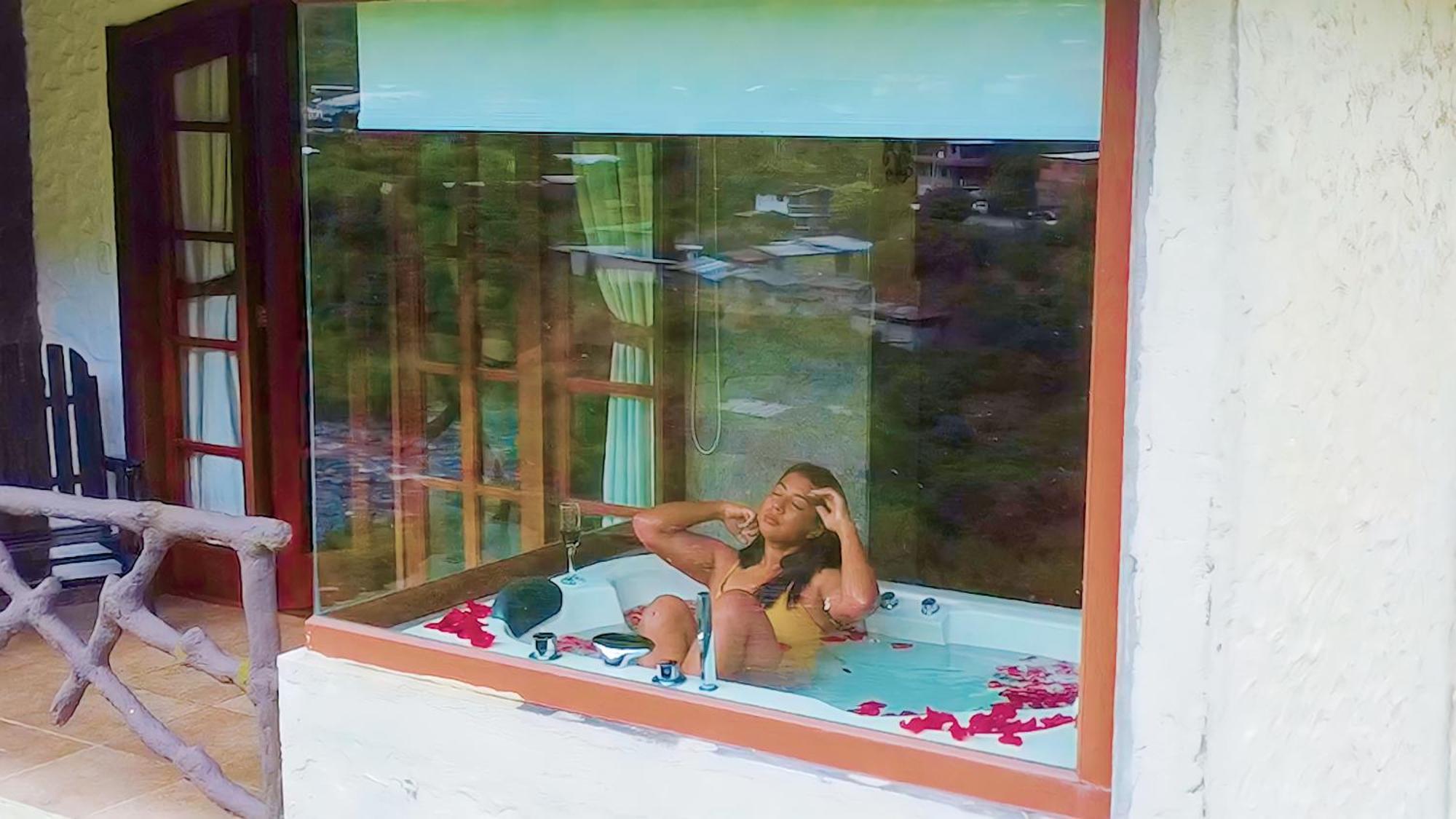 Hotel Aldea Real Eco Friendly Baños Esterno foto